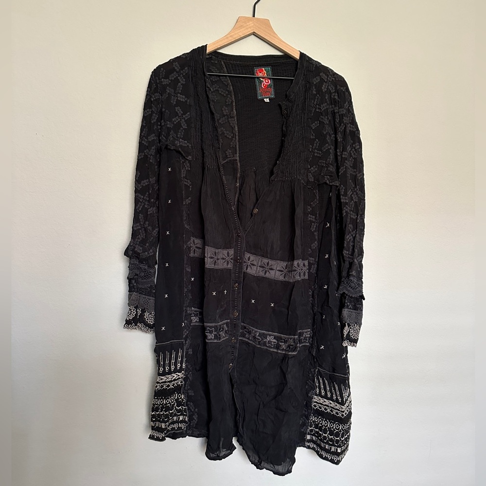 Johnny Was Embroidered Dress